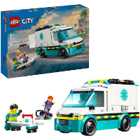 LEGO City   Ambulance Constructiespeelgoed