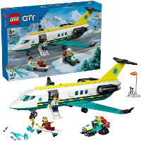 LEGO City   Ambulancevliegtuig Constructiespeelgoed