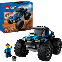 LEGO City   Blauwe monstertruck Constructiespeelgoed