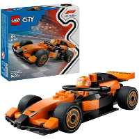 LEGO City   F1 coureur met McLaren racewagen Constructiespeelgoed