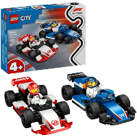 LEGO City   F1 Williams Racing en Haas F1 racewagens Constructiespeelgoed