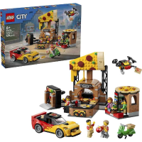 LEGO City   Pizzacentrale met voertuigen Constructiespeelgoed