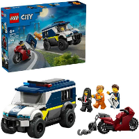 LEGO City   Politie gevangenentransport Constructiespeelgoed