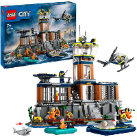 LEGO City   Politiegevangeniseiland Constructiespeelgoed