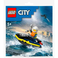 LEGO City   Politiewaterscooter Constructiespeelgoed