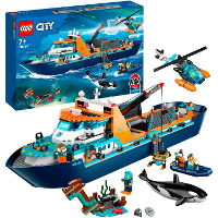 LEGO City   Poolonderzoeksschip Constructiespeelgoed