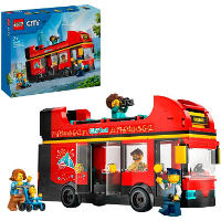 LEGO City   Toeristische rode dubbeldekker Constructiespeelgoed