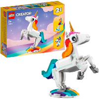 LEGO Creator 3 in 1   Magische eenhoorn Constructiespeelgoed
