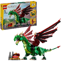 LEGO Creator 3 in 1   Middeleeuwse draak Constructiespeelgoed