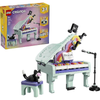 LEGO Creator 3 in 1   Piano met kat Constructiespeelgoed