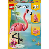 LEGO Creator 3 in 1   Wilde dieren: roze flamingo Constructiespeelgoed