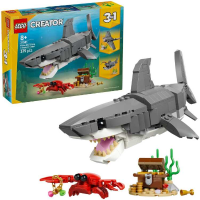 LEGO Creator 3 in 1   Woeste haai met schatkist Constructiespeelgoed