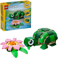 LEGO Creator   Schildpad met waterlelie Constructiespeelgoed