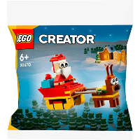 LEGO Creator   Sledetocht van de Kerstman Constructiespeelgoed