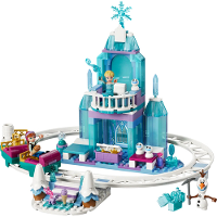 LEGO Disney Princess   Elsa's ijskasteel en sneeuwrit Constructiespeelgoed
