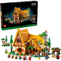 LEGO Disney   Huisje van Sneeuwwitje en de zeven dwergen Constructiespeelgoed