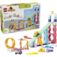 LEGO DUPLO   3 in 1 creatieve hellingen met voertuigen Constructiespeelgoed