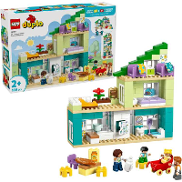LEGO DUPLO   3 in 1 modern woonhuis met figuren Constructiespeelgoed