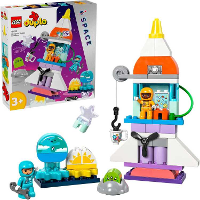 LEGO DUPLO 3in1 Space Shuttle Adventure constructiespeelgoed