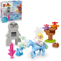 LEGO DUPLO Elsa und Bruni im Zauberwald constructiespeelgoed