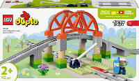 LEGO® DUPLO® 10426 Spoorbrug en rails   uitbreidingsset