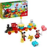 LEGO DUPLO   Mickey & Minnie verjaardagstrein Constructiespeelgoed