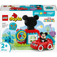 LEGO DUPLO   Mickey Mouse clubhuis en auto Constructiespeelgoed