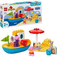 LEGO DUPLO   Peppa Big bootreis Constructiespeelgoed