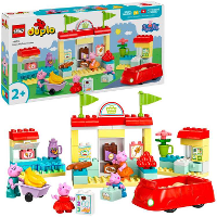 LEGO DUPLO   Peppa Big supermarkt Constructiespeelgoed