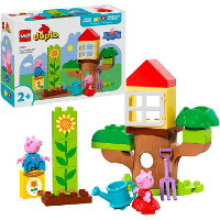 LEGO DUPLO   Peppa Big tuin en boomhut Constructiespeelgoed