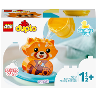 LEGO DUPLO   Pret in bad: drijvende rode panda 10964