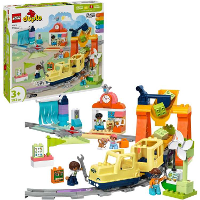 LEGO DUPLO Stad   Grote interactieve buurttrein Constructiespeelgoed