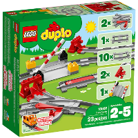 LEGO DUPLO   Treinrails constructiespeelgoed 10882