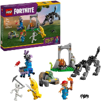 LEGO Fortnite   Peely en Sparkplugs kamp Constructiespeelgoed