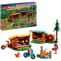 LEGO Friends Gemütliche Hütten im Abente constructiespeelgoed