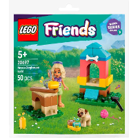 LEGO Friends   Nova's zelfgebouwde hondenhok Constructiespeelgoed