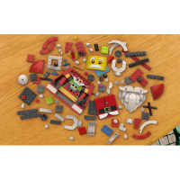 LEGO Grote minifiguur van de Kerstman Constructiespeelgoed