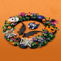 LEGO Halloweenkrans Constructiespeelgoed