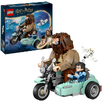 LEGO Harry Potter   Hagrid en Harry's rit op de motor Constructiespeelgoed