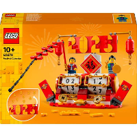 LEGO Iconic   Festivalkalender Constructiespeelgoed