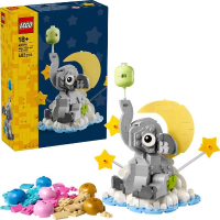 LEGO Icons   Babyolifantje Constructiespeelgoed