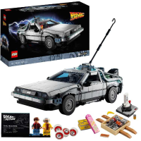 LEGO Icons   Back to the Future tijdmachine constructiespeelgoed 10300