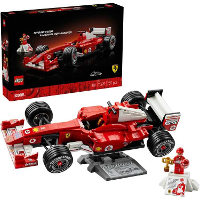 LEGO Icons   Ferrari F2004 en Michael Schumacher Constructiespeelgoed