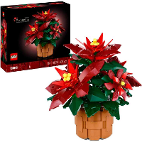 LEGO Icons   Kerstster Constructiespeelgoed