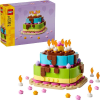 LEGO Icons   Verjaardagstaart Constructiespeelgoed