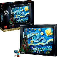 LEGO Ideas   Vincent van Gogh   De sterrennacht Constructiespeelgoed