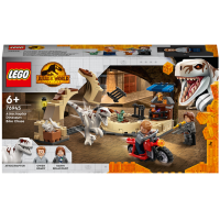 LEGO Jurassic World   Atrociraptor dinosaurus motorachtervolging 76945
