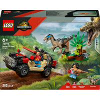 LEGO Jurassic World   Offroad raptorontsnapping Constructiespeelgoed