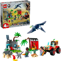 LEGO Jurassic World Reddingscentrum voor babydinosaurussen (76963) constructiespeelgoed