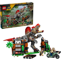LEGO Jurassic World   Spinosaurus ontsnapping Constructiespeelgoed
